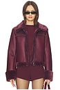 view 1 of 5 BLOUSON SHANI in Oxblood