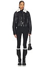 view 5 of 5 Colette Faux Leather Jacket in Black