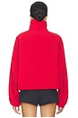 view 4 of 5 Kirrily Funnel Neck Jacket in Red