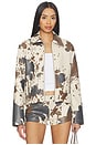 view 1 of 5 BLOUSON CLARA in Cow Print