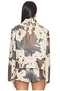 view 4 of 5 BLOUSON CLARA in Cow Print