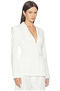 view 2 of 5 Jennifer Lace Up Blazer in Ivory