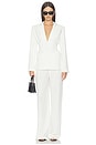 view 5 of 5 Jennifer Lace Up Blazer in Ivory