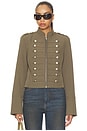 view 1 of 6 Elise Military Jacket in Olive