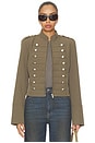 view 2 of 6 Elise Military Jacket in Olive