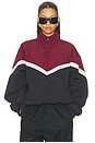 view 1 of 4 Liberty Track Jacket in Burgundy