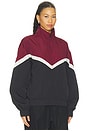 view 2 of 4 Liberty Track Jacket in Burgundy