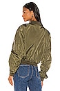 view 3 of 4 Chicago Oversized Jacket in Army Green