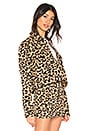 view 2 of 4 Violet Denim Jacket in Leopard