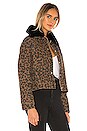 view 3 of 5 BLOUSON PRESSIONNÉ CICI in Leopard