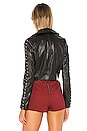 view 3 of 4 Kiera Lace Up Jacket in Black