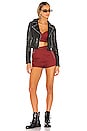 view 4 of 4 Kiera Lace Up Jacket in Black