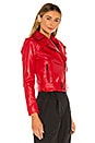view 2 of 4 BLOUSON MOTARD KAILEY in Red