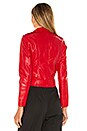 view 3 of 4 BLOUSON MOTARD KAILEY in Red