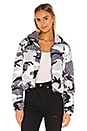 view 1 of 5 Heidi Puffer Jacket in Grey Camo