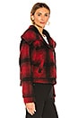 view 3 of 5 Candy Zip Front Jacket in Red Plaid