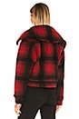 view 4 of 5 Candy Zip Front Jacket in Red Plaid