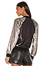 view 3 of 5 BLOUSON BOMBER BARB in Black Multi