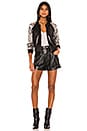 view 4 of 5 BLOUSON BOMBER BARB in Black Multi