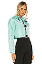 view 3 of 5 Ava Puffer Jacket in Aqua Blue
