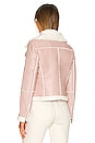 view 5 of 6 Genna Zip Up Jacket in Blush