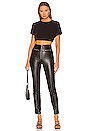 view 4 of 4 Adonia Zipper Front Pant in Black