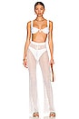 view 4 of 4 Elektra Crochet Pant in White