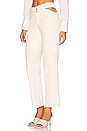view 3 of 5 Iris Cut Out Pant in Ivory