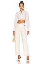 view 5 of 5 Iris Cut Out Pant in Ivory