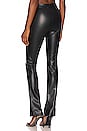 view 3 of 4 Hudson Faux Leather Pant in Black