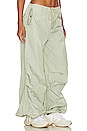 view 2 of 4 Jessie Parachute Cargo Pant in Sage
