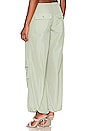 view 3 of 4 Jessie Parachute Cargo Pant in Sage