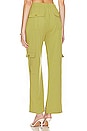 view 3 of 4 Stephanie Cargo Pant in Green