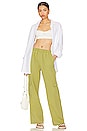 view 4 of 4 Stephanie Cargo Pant in Green