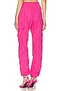 view 4 of 5 Amata Parachute Pant in Hot Pink