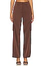 view 2 of 5 Seleste Drawstring Jogger Pant in Chocolate Brown