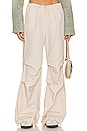 view 1 of 4 Ayla Parachute Pant in Beige