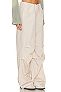 view 2 of 4 Ayla Parachute Pant in Beige