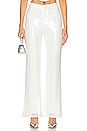 view 1 of 5 Avia Pant in White Sequin
