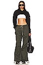 view 5 of 5 Raylee Cargo Pant in Army Green