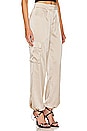 view 3 of 5 Seleste Drawstring Jogger Pant in Taupe