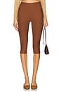 view 1 of 6 Chaya Capri in Chocolate Brown