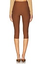 view 4 of 6 Chaya Capri in Chocolate Brown