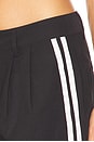 view 6 of 6 Katherine Trouser in Black & White Stripe