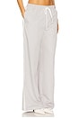 view 2 of 6 Callen Drawstring Trouser in Grey Stripe