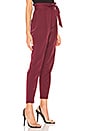 view 2 of 4 Lisa Belted Trouser Pants in Plum