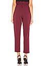 view 4 of 4 Lisa Belted Trouser Pants in Plum