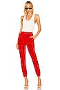 view 4 of 4 Missy Jogger Pant in Red