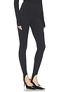 view 2 of 6 Tyla Stirrup Pant in Black