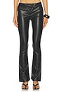 view 1 of 6 Mada Faux Leather Pant in Black